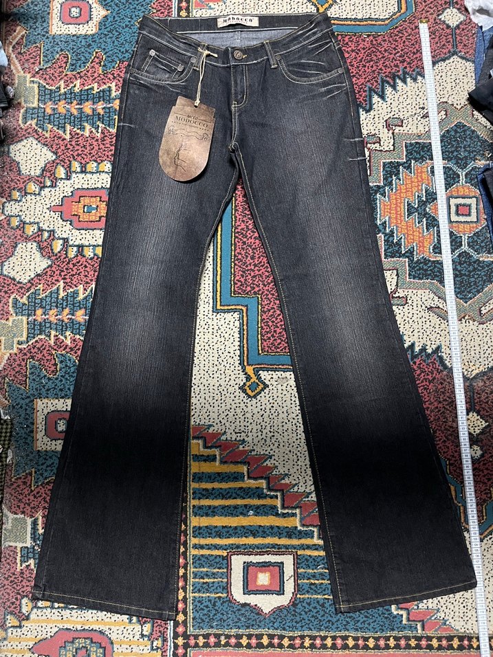 Modocco Vintage Y2K Flare Jean — görsel 2/9