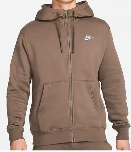 Nike Erkek Fermuarlı Sweatshirt