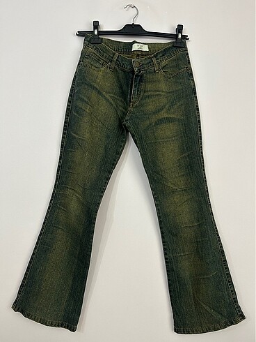 TRF JEANS Düşük Bel İspanyol Paça Jean