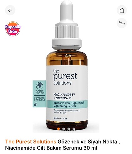 The purest solutions niacinamide