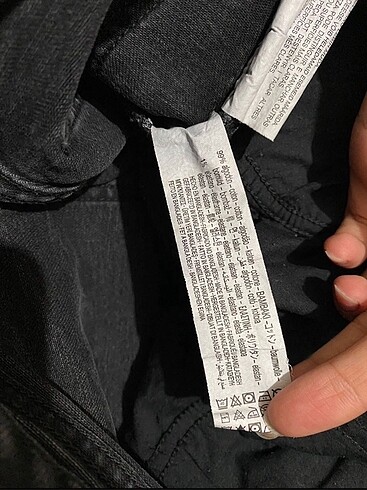34 Beden gri Renk Zara yüksek bel crop flare jean