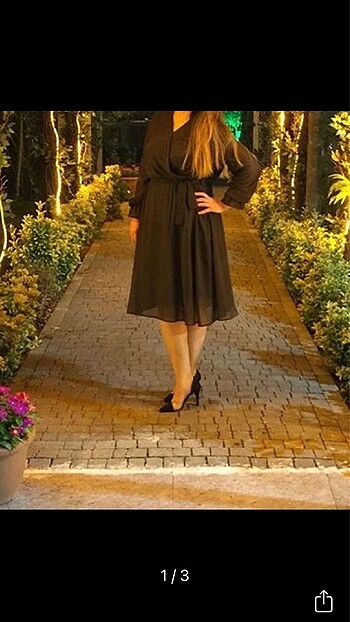 Şifon elbise