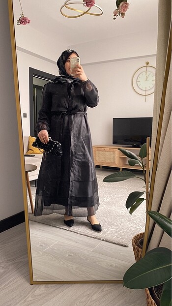 42 Beden Tül abaya