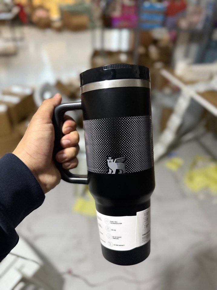 Stanley Siyah Pipetli Termos - Görsel 2