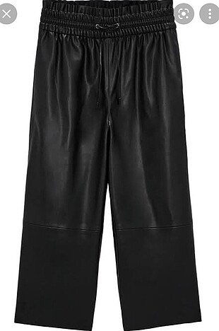 Zara Zara culotte deri pantolon