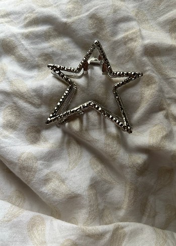 gri metal yıldız toka - Görsel 3