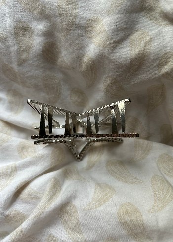 gri metal yıldız toka - Görsel 5