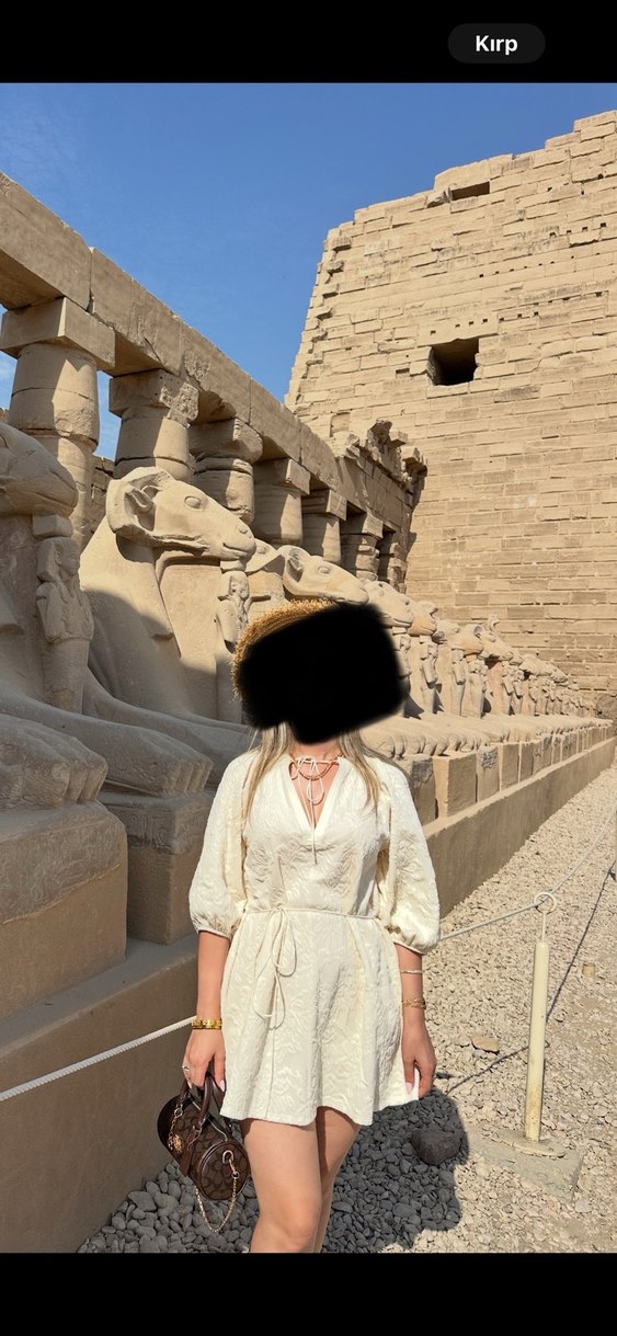 Zara dokulu elbise - Görsel 4