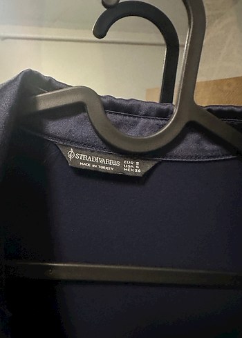 Saten Stradivarius  Drapeli Mini Elbise - Görsel 3