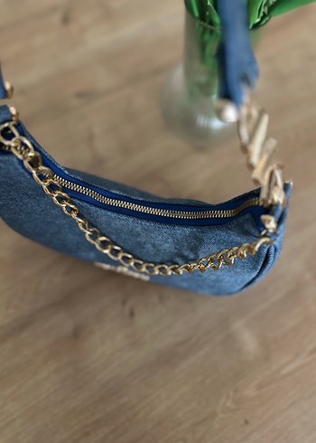 Michael kors denim çanta - Görsel 7