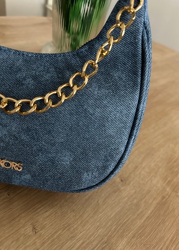 Michael kors denim çanta - Görsel 6
