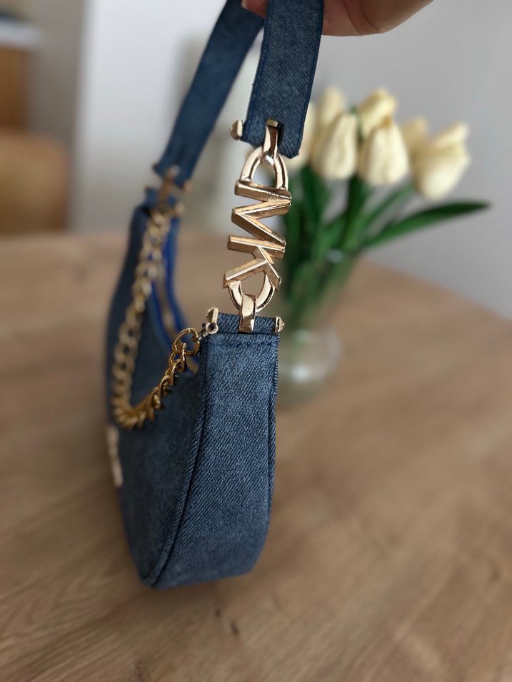 Michael kors denim çanta - Görsel 5