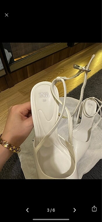 38 Beden Zara Topuklu ayakkabı