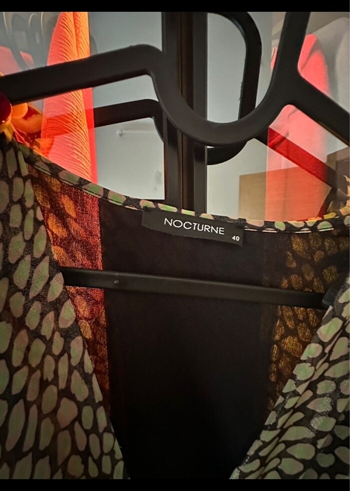 Nocturne elbise - Görsel 4