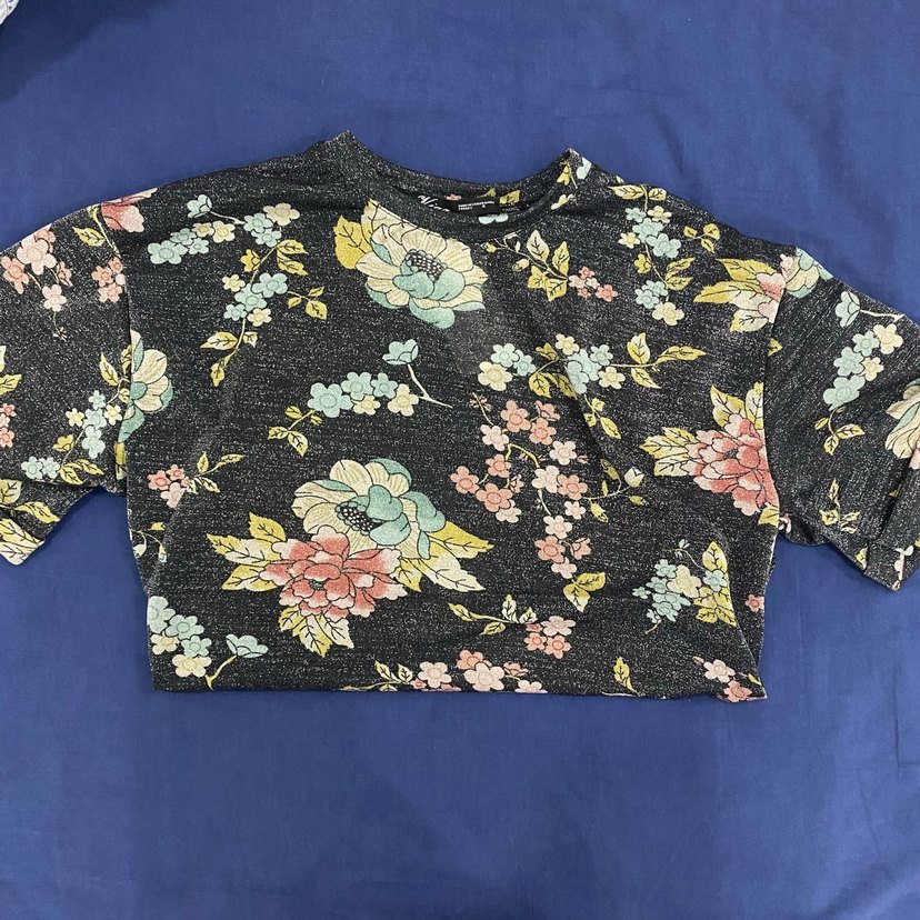 Y2k Vintage Oldschool Tül Bluz - Görsel 2