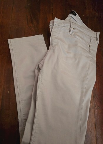 Bej Regular Fit Pamuk Pantolon - Görsel 4