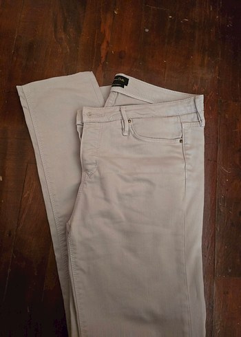 Bej Regular Fit Pamuk Pantolon - Görsel 2