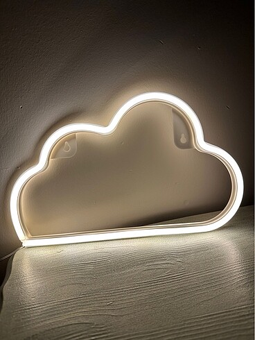 Bulut Neon Led Lamba/ Neon Tabela/ Gece Lambası/ Dekoratif Lamba
