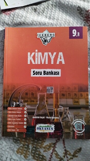 9.Sınıf Kimya Soru Bankası Okyanus Yayınları