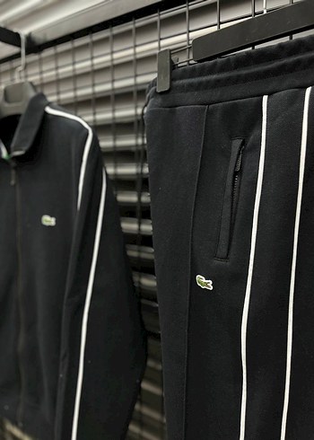 LACOSTE ÇİZGİLİ EŞOFMAN TAKIM - Görsel 3