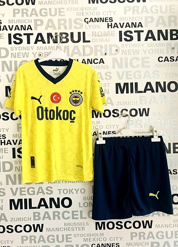 Fenerbahçe çocuk Yeni sezon deplasman forma takım