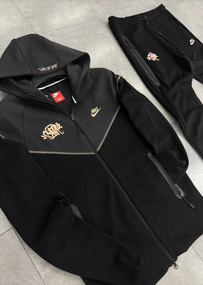 NİKE X SYNA TECH FLEECE EŞOFMAN TAKIM - Görsel 3