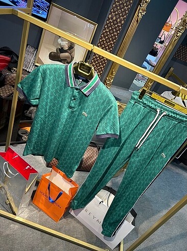 Lacoste LACOSTE MONOGRAM EŞOFMAN TAKIMI