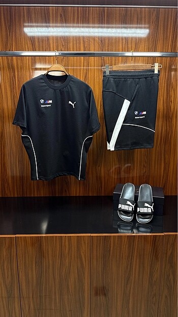PUMA BMW SPORT ERKEK ŞORTLU TAKIM