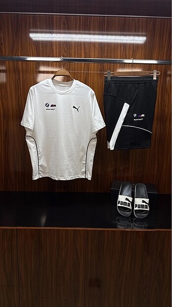 PUMA BMW SPORT ERKEK ŞORTLU TAKIM