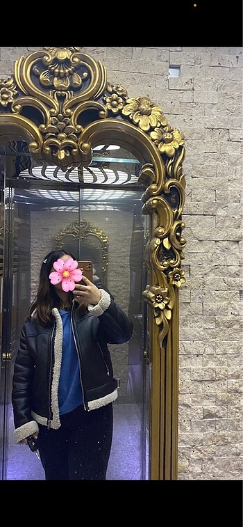 BERSHKA KÜRKLÜ CEKET