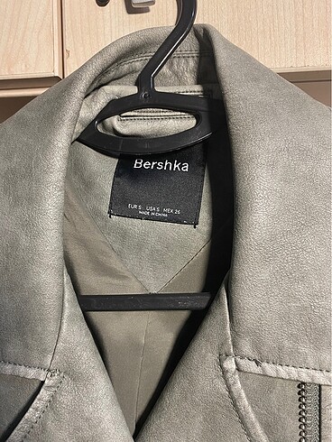 s Beden Bershka deri ceket