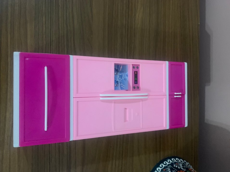 My Happy Mutfak Seti Pembe Buzdolabı - Görsel 3