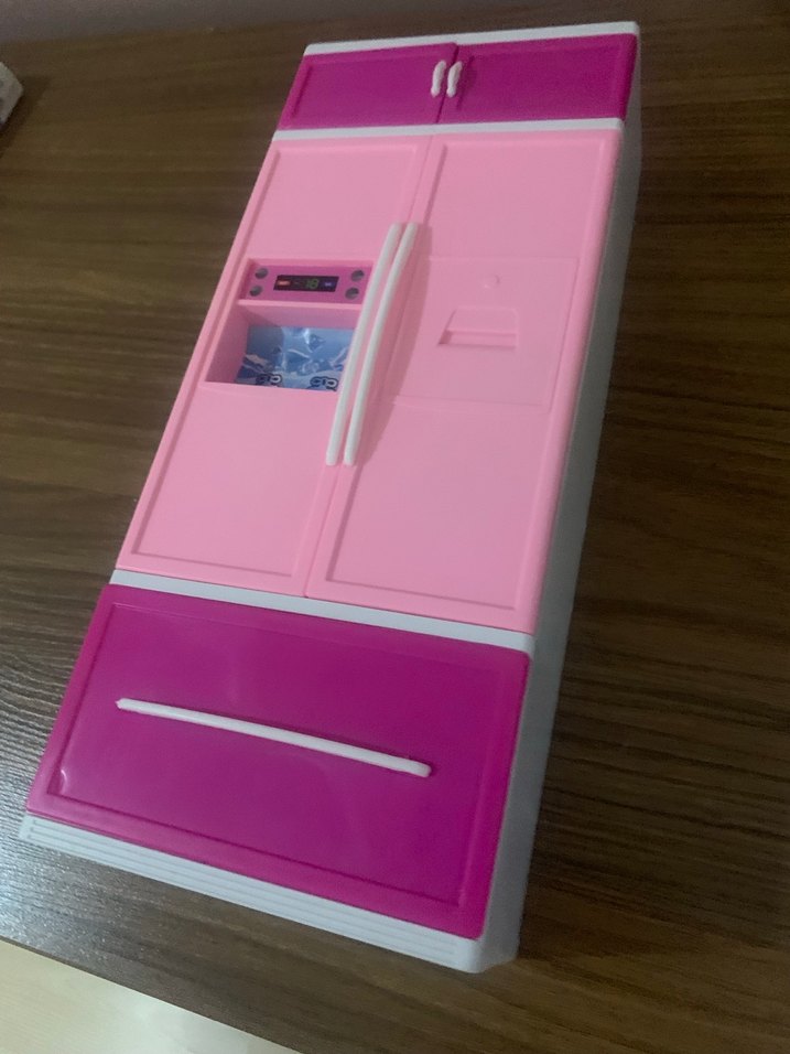 My Happy Mutfak Seti Pembe Buzdolabı - Görsel 2