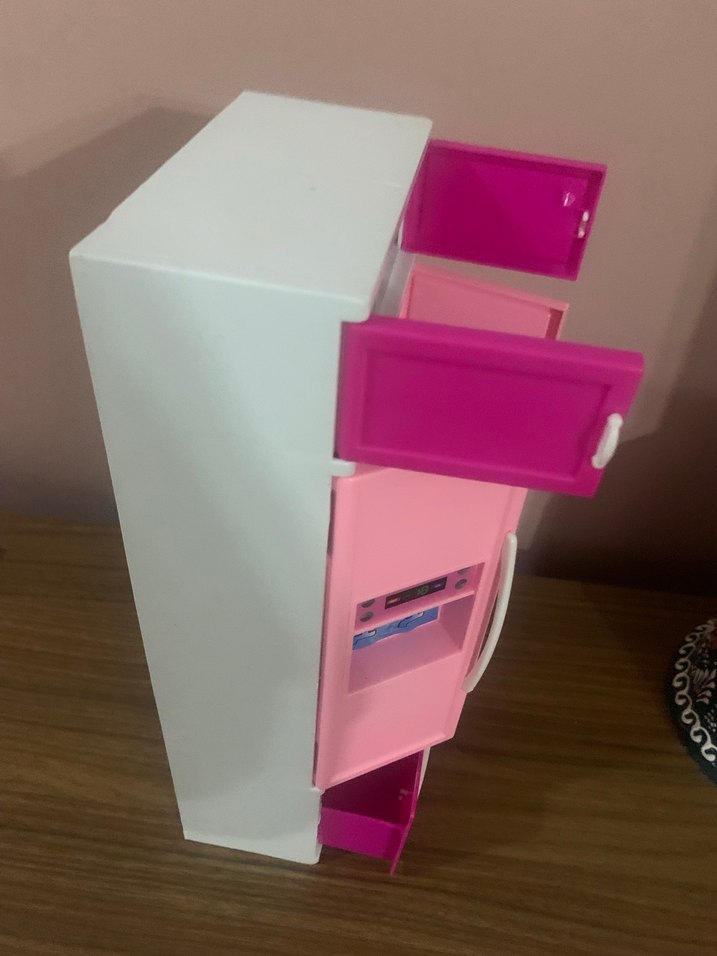 My Happy Mutfak Seti Pembe Buzdolabı - Görsel 4