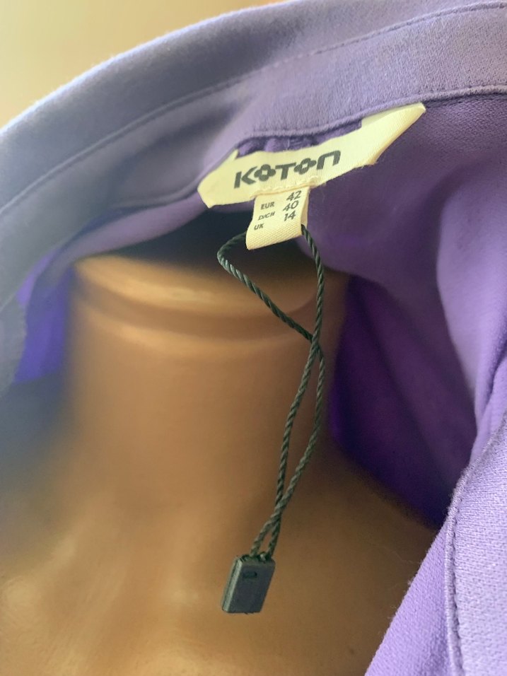 KOTON 42 GÖMLEK ELBİSE - Görsel 3