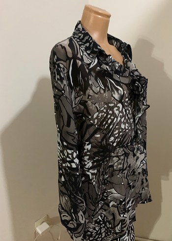 VİNTAGE İTALYA GÖMLEK 44 - Görsel 2