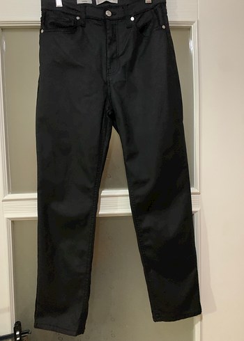 MANGO DERİ M/38 PANTLON - Görsel 2