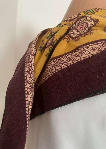 VİNTAGE FULAR/EŞARP - Görsel 4