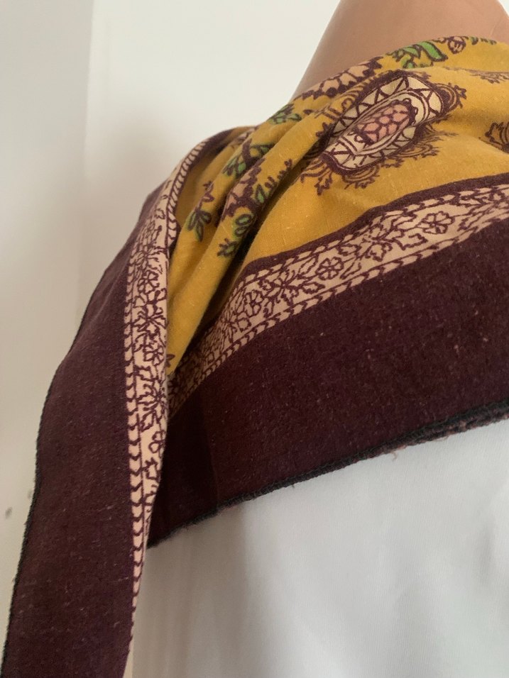 VİNTAGE FULAR/EŞARP - Görsel 4