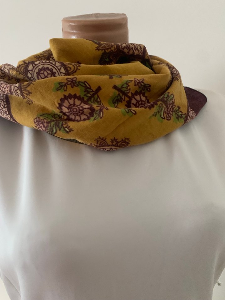 VİNTAGE FULAR/EŞARP - Görsel 2