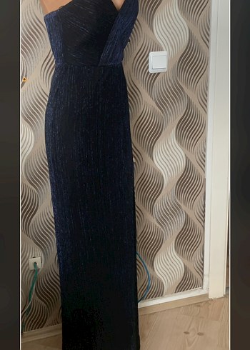 Lacivert Straplez 36/38 uyumlu