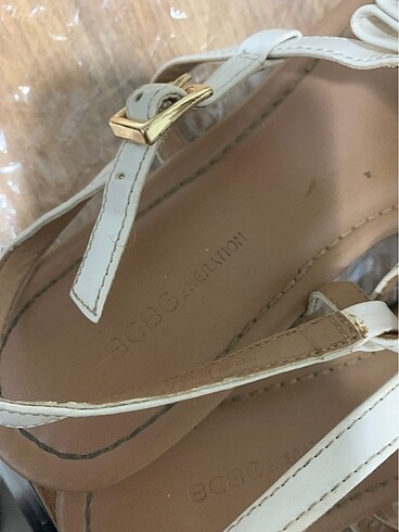 39,5 Beden beyaz Renk BCBG 39/40