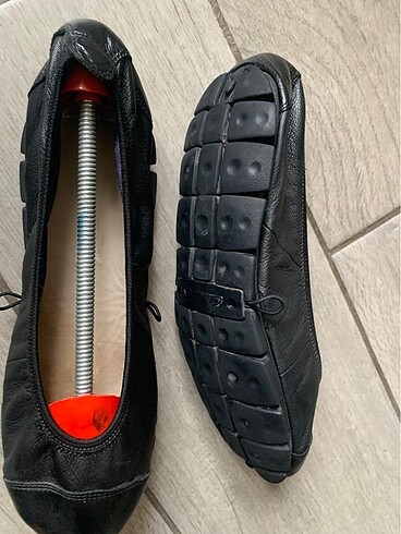 40 Beden siyah Renk CLARKS 40 7M DERİ ve RUGAN DETAYLI