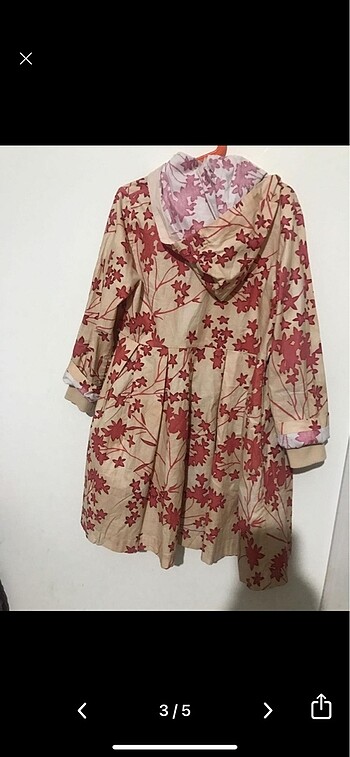 NOA NOA KIZ ÇOCUK TRENÇKOT - Görsel 3