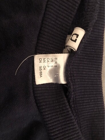 s Beden lacivert Renk hm sweatshirt