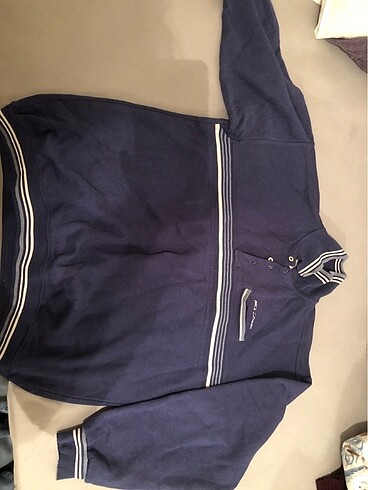 oversize yakalı vintage sweatshirt