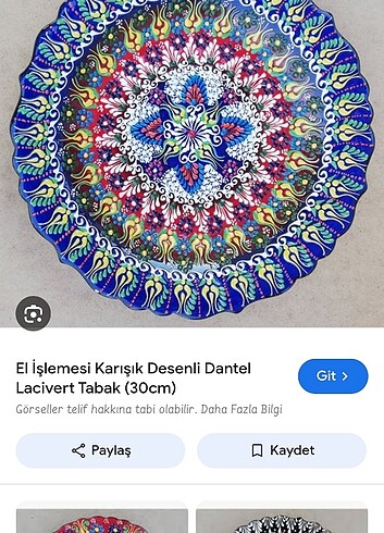 El Emeği Tabak