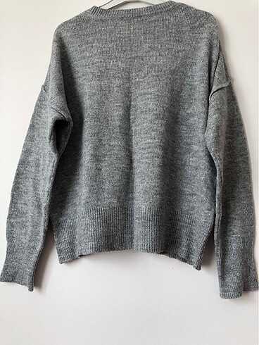 s Beden Oversize Gri Kazak