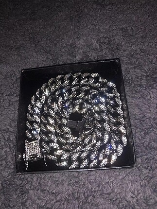 iced out cuban linked chain