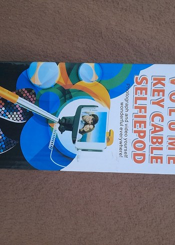 Sertec Renkli Selfie Çubuğu ve Tripod - Görsel 2